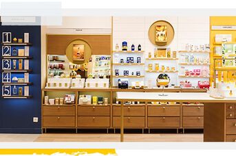 ロクシタン店舗で伝統的技術を紹介