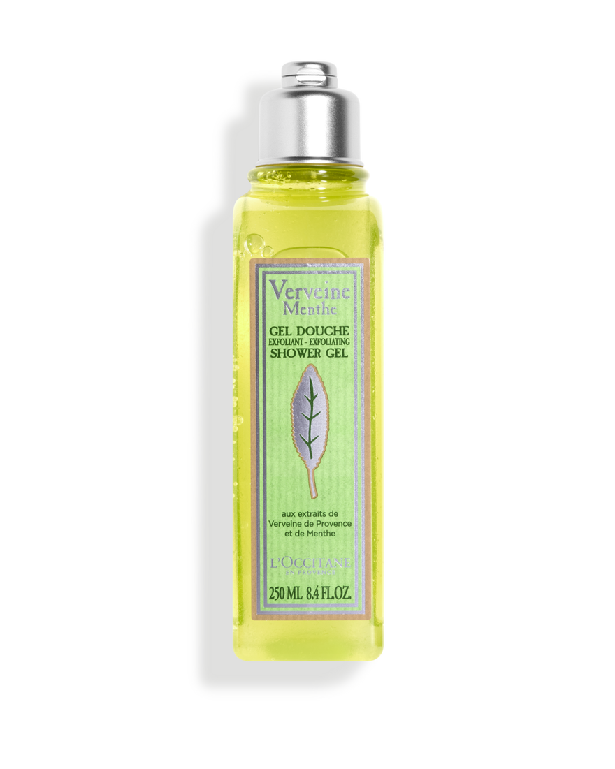 ロクシタン ミントヴァーベナ ソルベシャワースクラブ 250mL｜バス＆ボディ