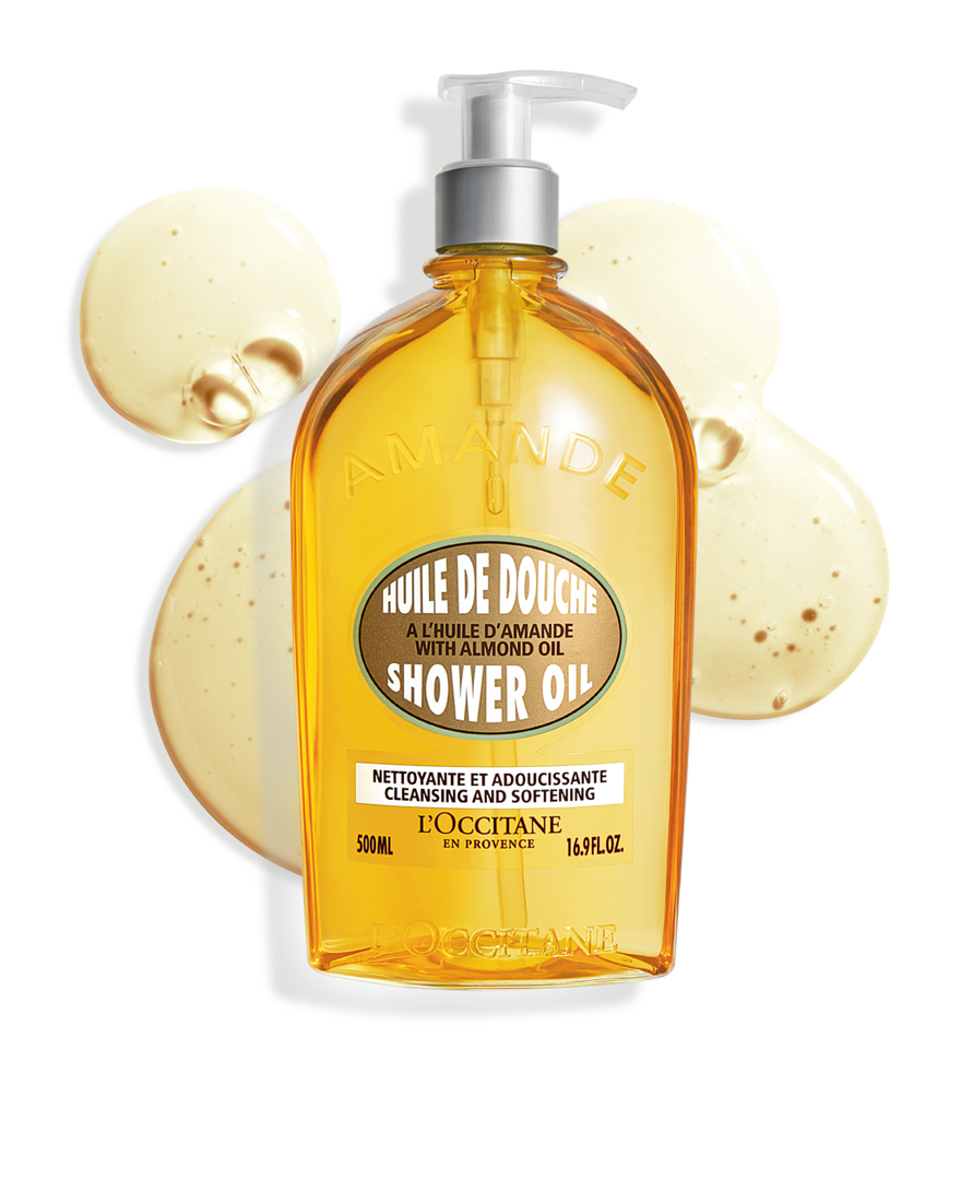 アーモンド モイスチャライジングシャワーオイル 500mL｜一部店舗