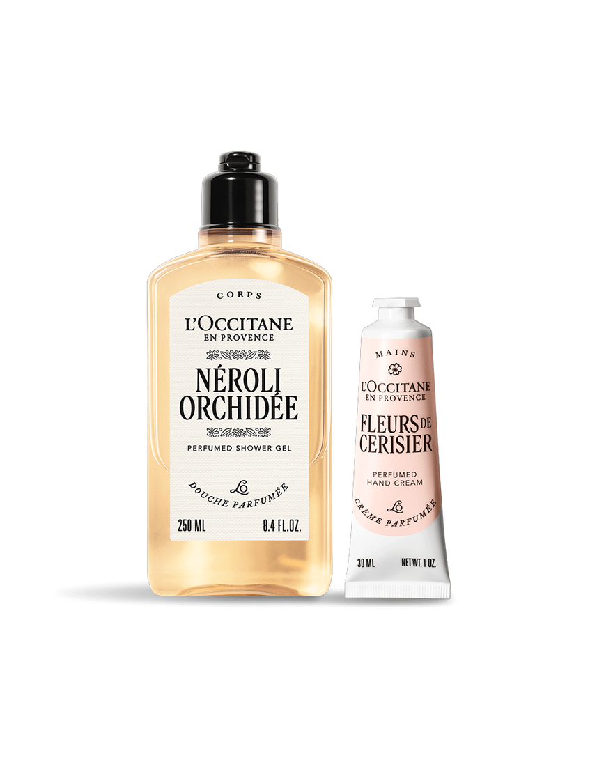 L'OCCITANE ネロリ＆オーキデ シークレットコンプリート【新品未使用】 ネロリオーキデ＆フルールドスリジエサクラ[チェリーブロッサム
