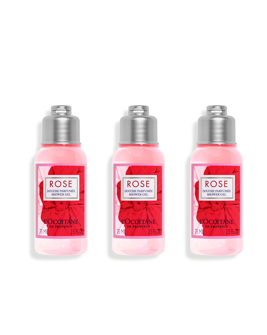 ローズ シャワージェル ミニ3本セット｜Last Chance｜ロクシタン公式通販