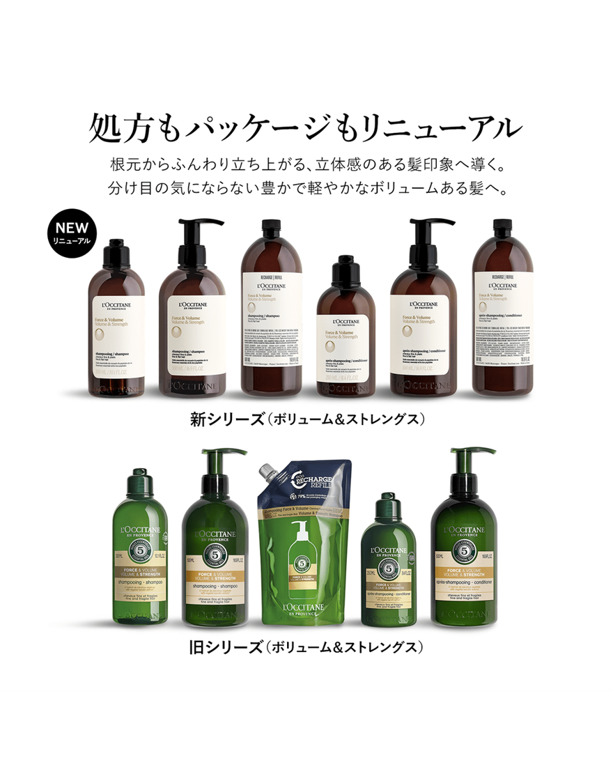 ボリューム＆ストレングス コンディショナー 250mL｜ヘアケア