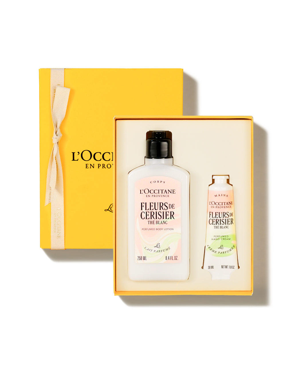 【公式売り切れ】L'OCCITANE テ・ブラン サクラ ボディ＆ハンド 公式売り切れ】L'OCCITANE テ・ブラン サクラ ボディ＆ハンド テ