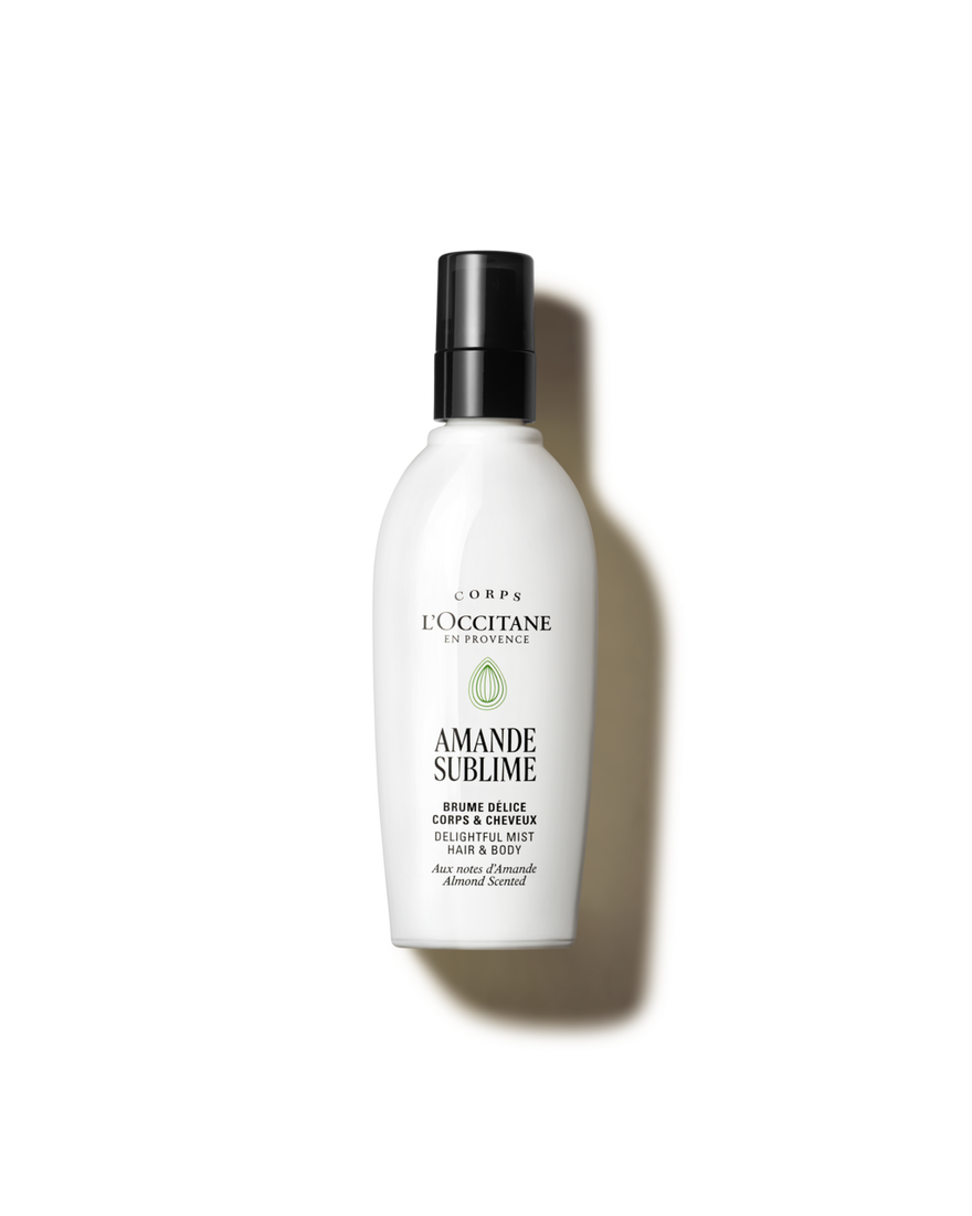 アマンドスブリーム フレグランスミスト（ヘア&ボディ） 100 mL | ロクシタン公式通販