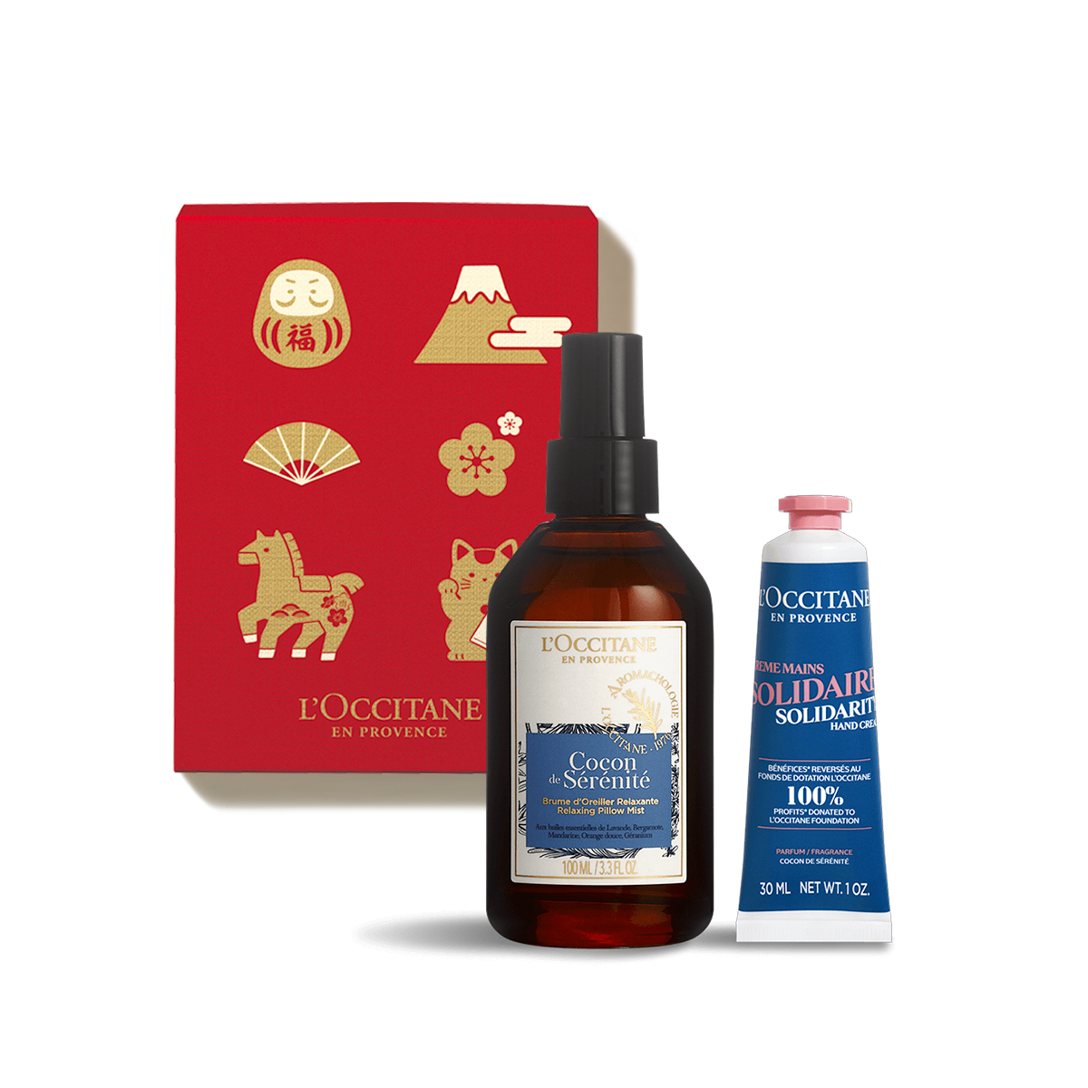 ロクシタン シャンプー トリートメント ドライシャンプー ポーチ付き