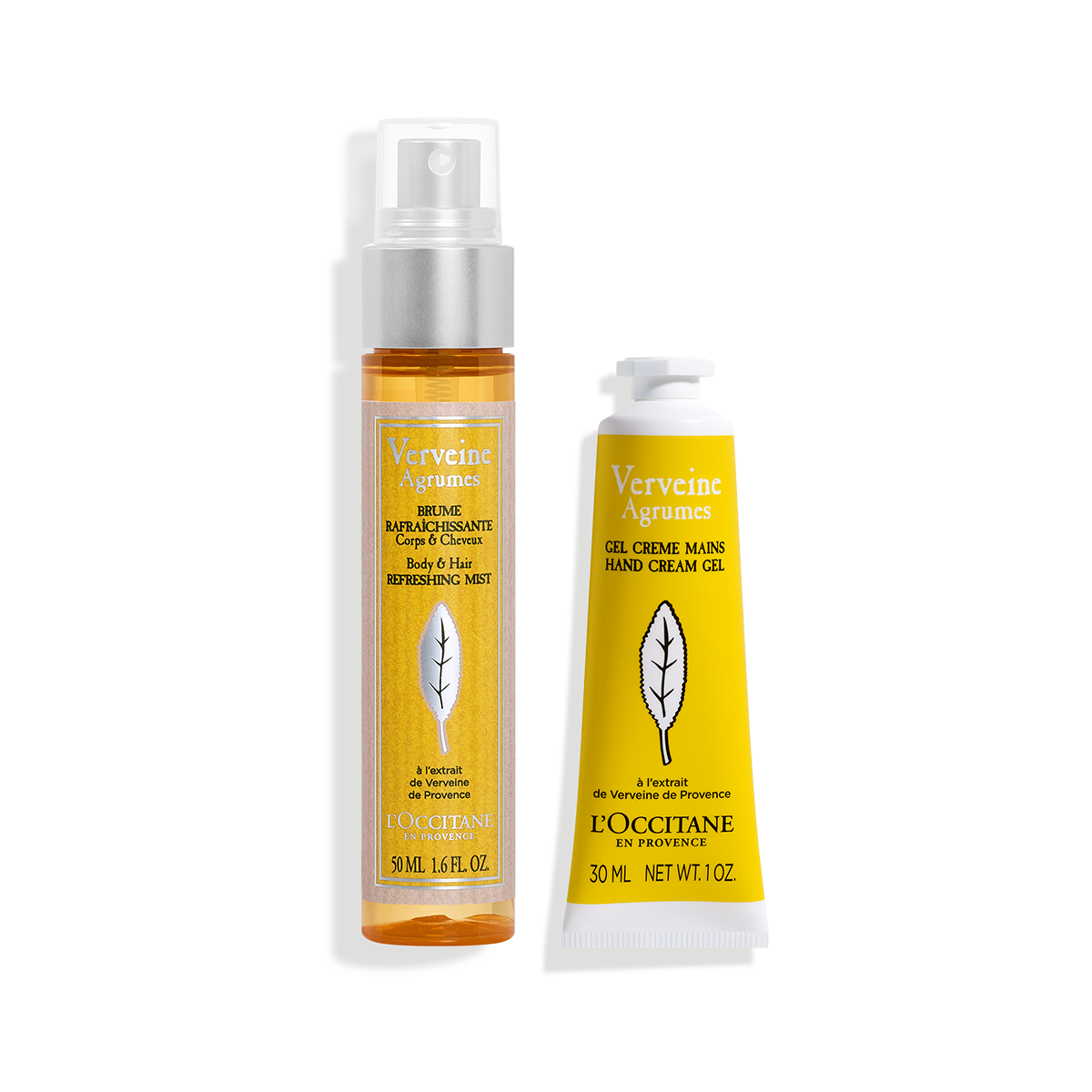 ロクシタン限定品ヴァーベナハンドクリームとボディクリーム