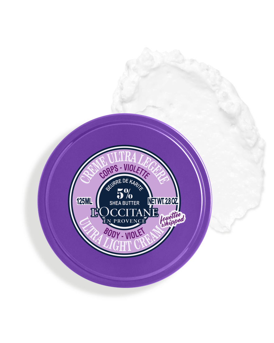 【新品未使用】ロクシタン ヴァイオレット スノーシア ハンド&ボディクリーム スノーシア ボディクリーム（ヴァイオレット） 125mL｜数量限定