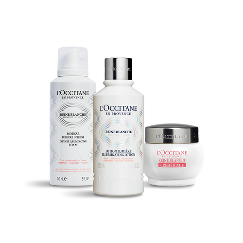 レーヌブランシュ トリオ リッチクリーム 数量限定キット スキンケア ロクシタン公式通販