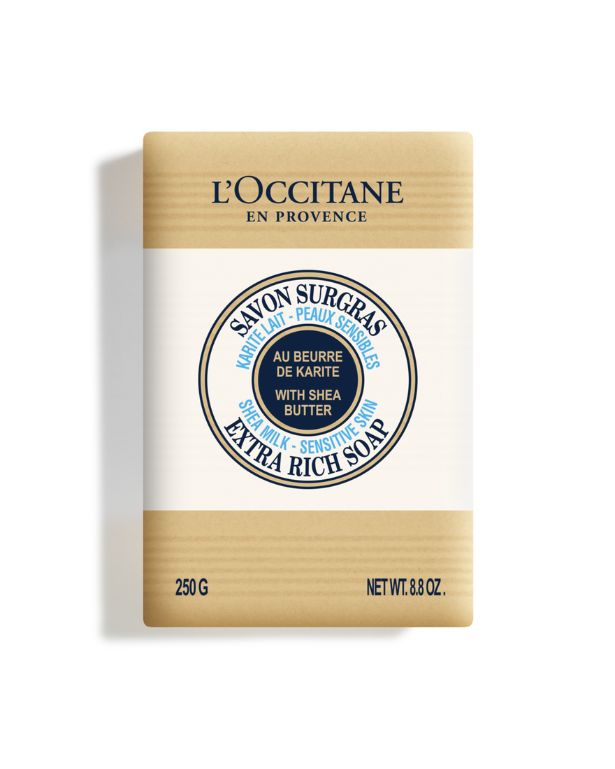L'OCCITANE　リップケア　まとめ売り シアソープ ミルク 250g｜ハンドケア｜ロクシタン公式通販