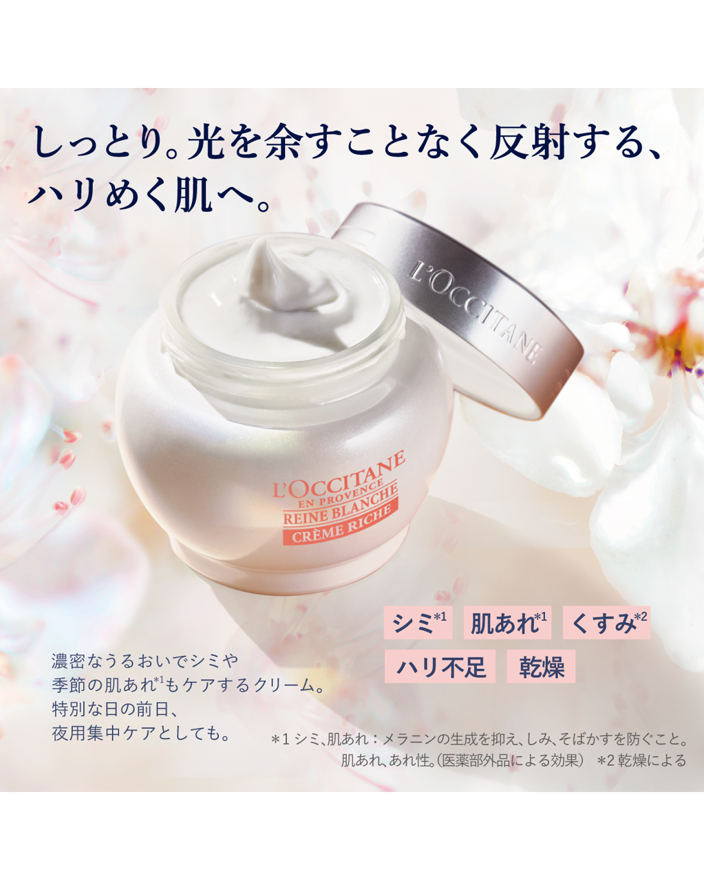 試してみた】レーヌブランシュ ブライトモイスチャージェルクリーム L