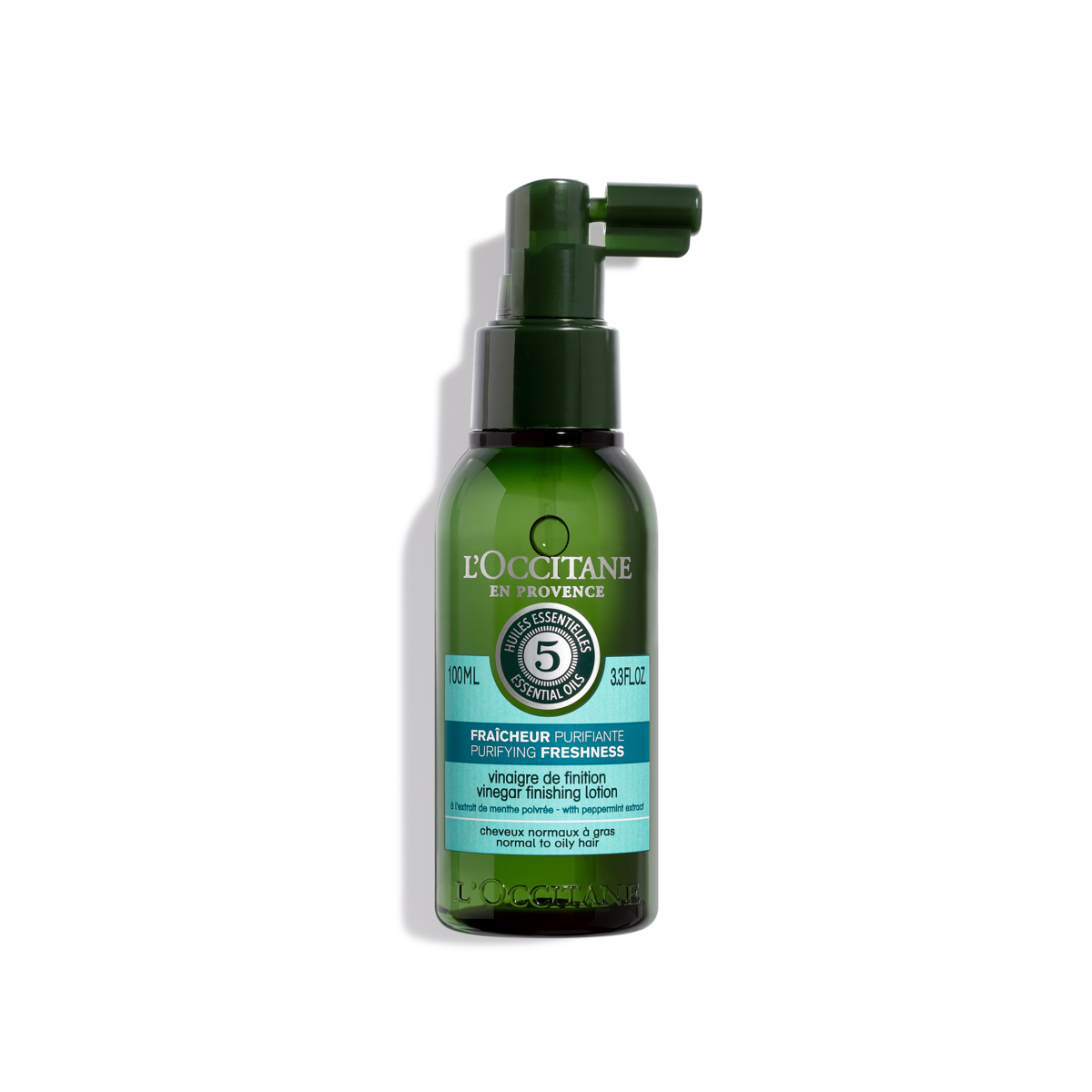 ファイブハーブス ピュアフレッシュネスシャイニングビネガー 100ml ヘアケア ロクシタン公式通販