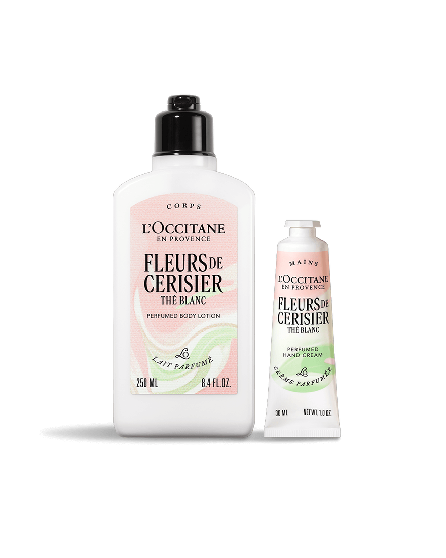 さくらロクシタン2セット テ・ブラン サクラ シークレットコンプリート｜数量限定キット｜ボディ