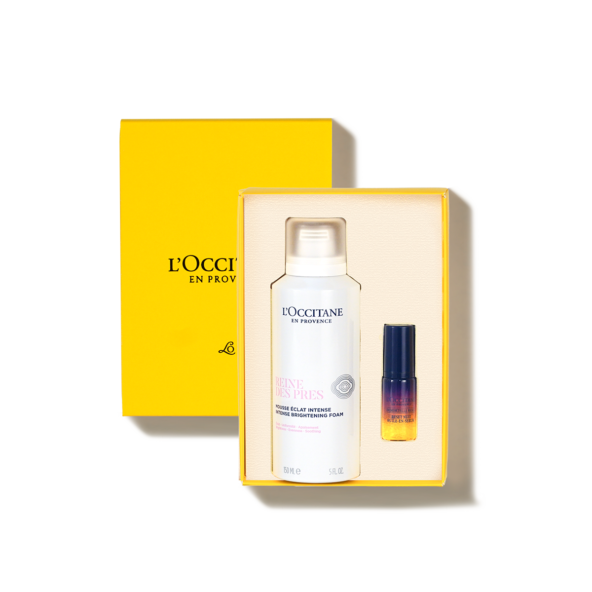 レーヌデプレ〉クレンジングフォーム＆リセットセラム｜スキンケア