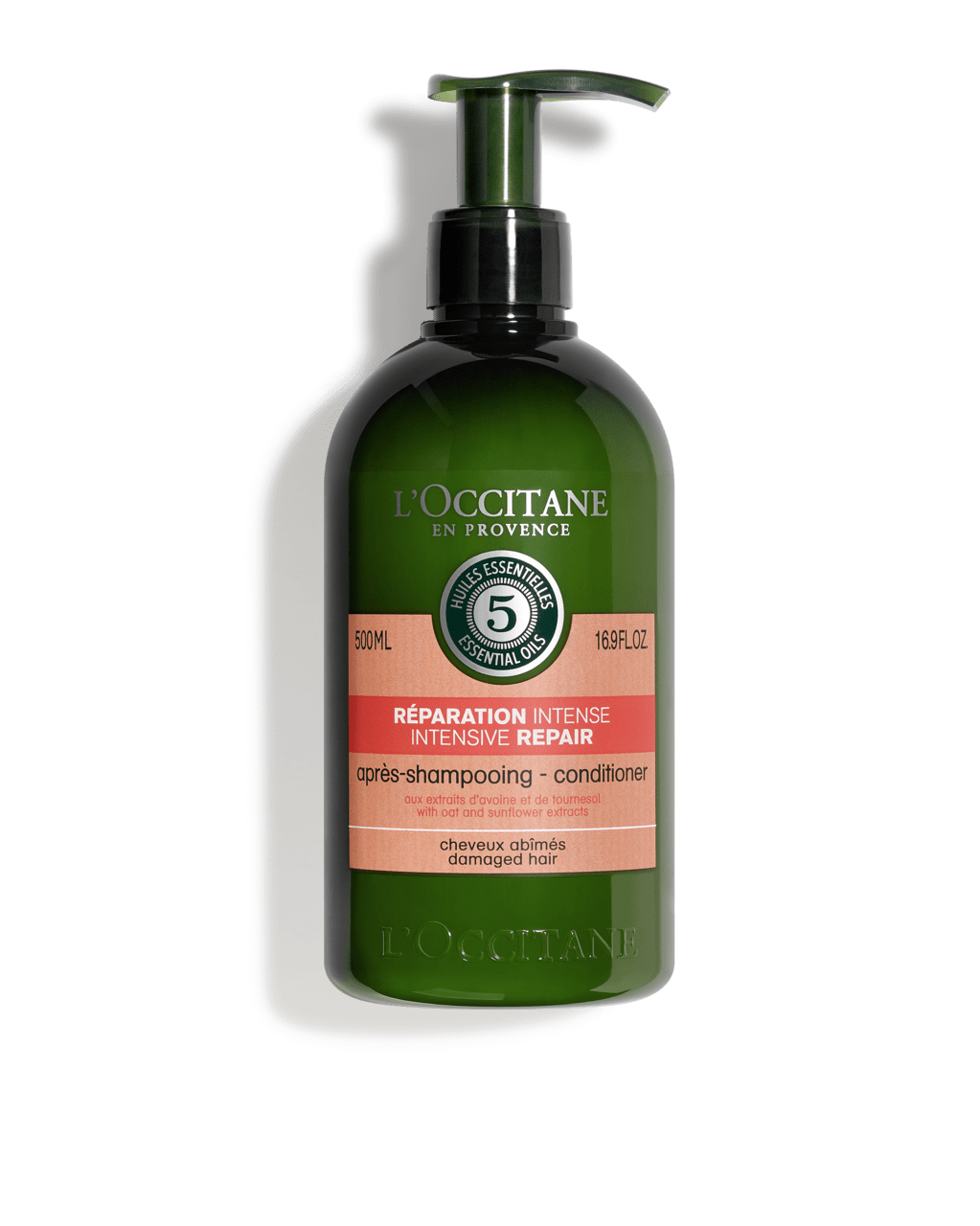 【新品】★送料無料★L’OCCITANE(ロクシタン) ファイブハーブス リペアリング シャンプー＆コンディショナー(各500ml)、ヘアオイル100ml他 ファイブハーブスエンリッチシャンプー(ロクシタン)の通販・口コミ