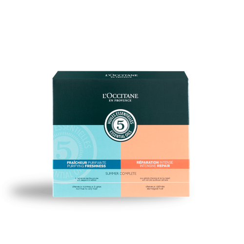ファイブハーブス サマーコンプリート 数量限定キット 公式通販限定 ヘアケア ロクシタン公式通販