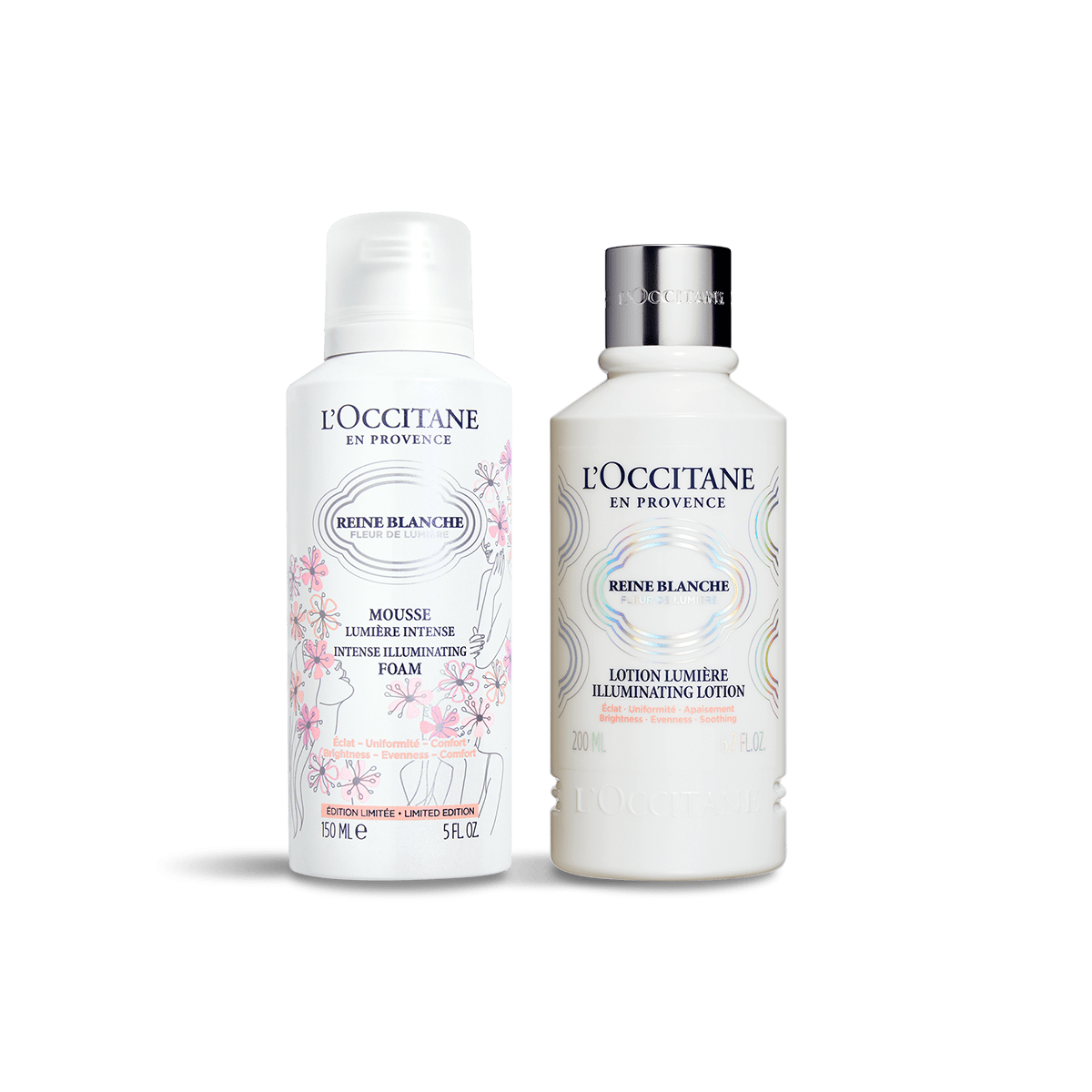 ロクシタン レーヌブランシュ ・イモーテル 5点セット-