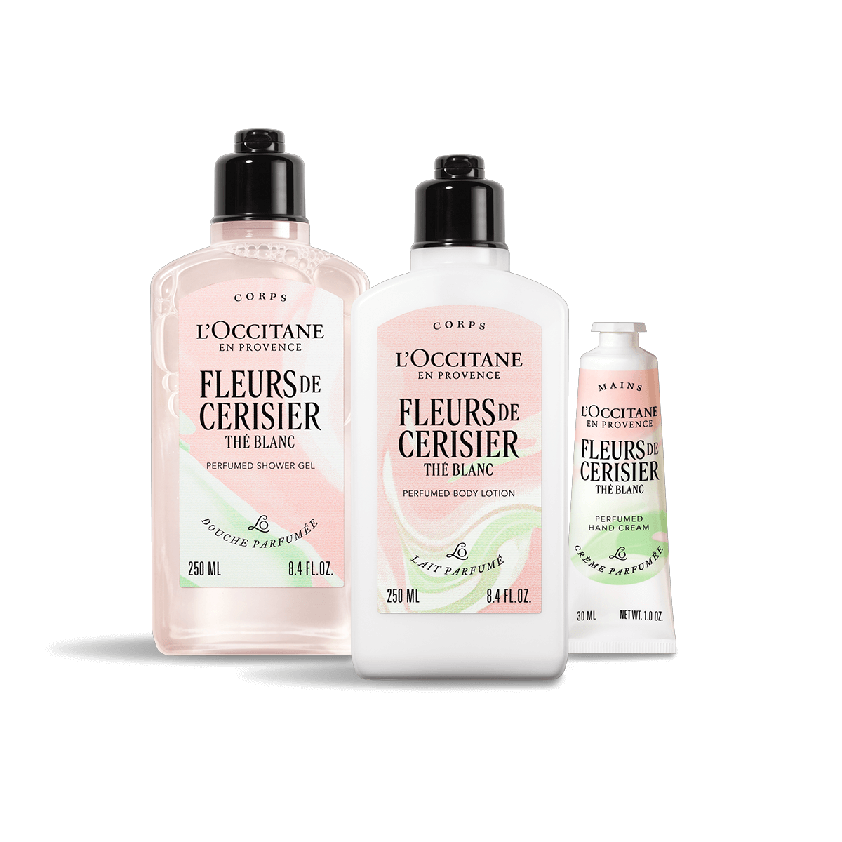 テ・ブラン サクラ シークレットトリオ｜数量限定キット｜ボディケア