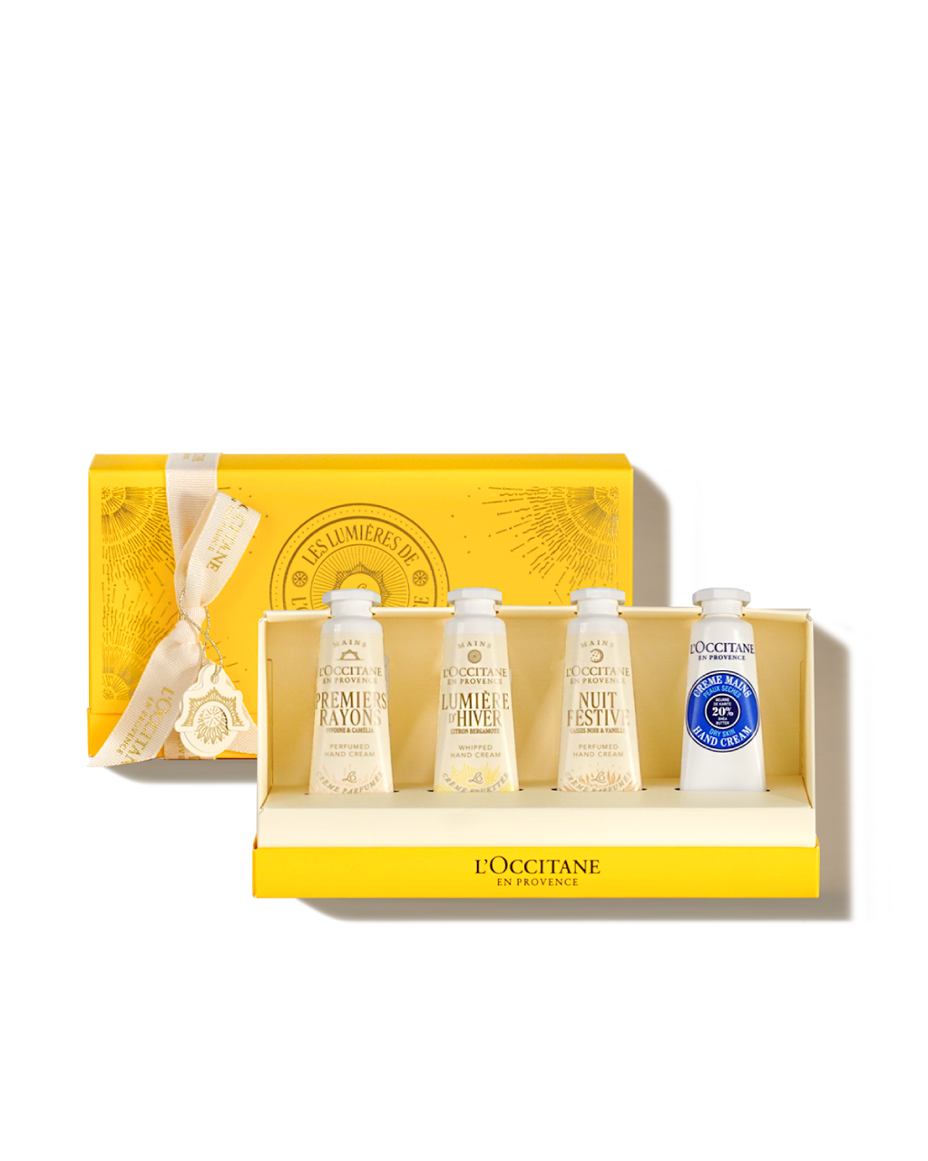 ロクシタンハンドクリーム4個とリップセット 新品 ロクシタン 4点