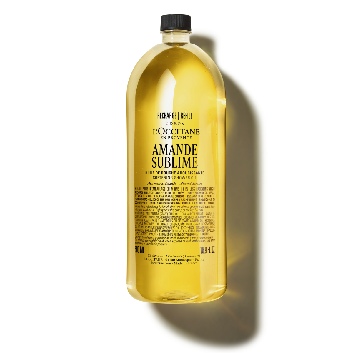 アマンドスブリーム シャワーオイル レフィル 500mL｜ボディケア