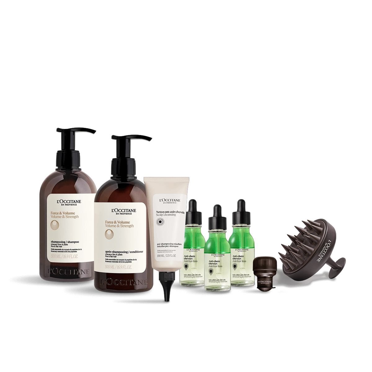 育毛＆ヘアケアコンプリート｜数量限定キット｜ヘアケア｜ロクシタン