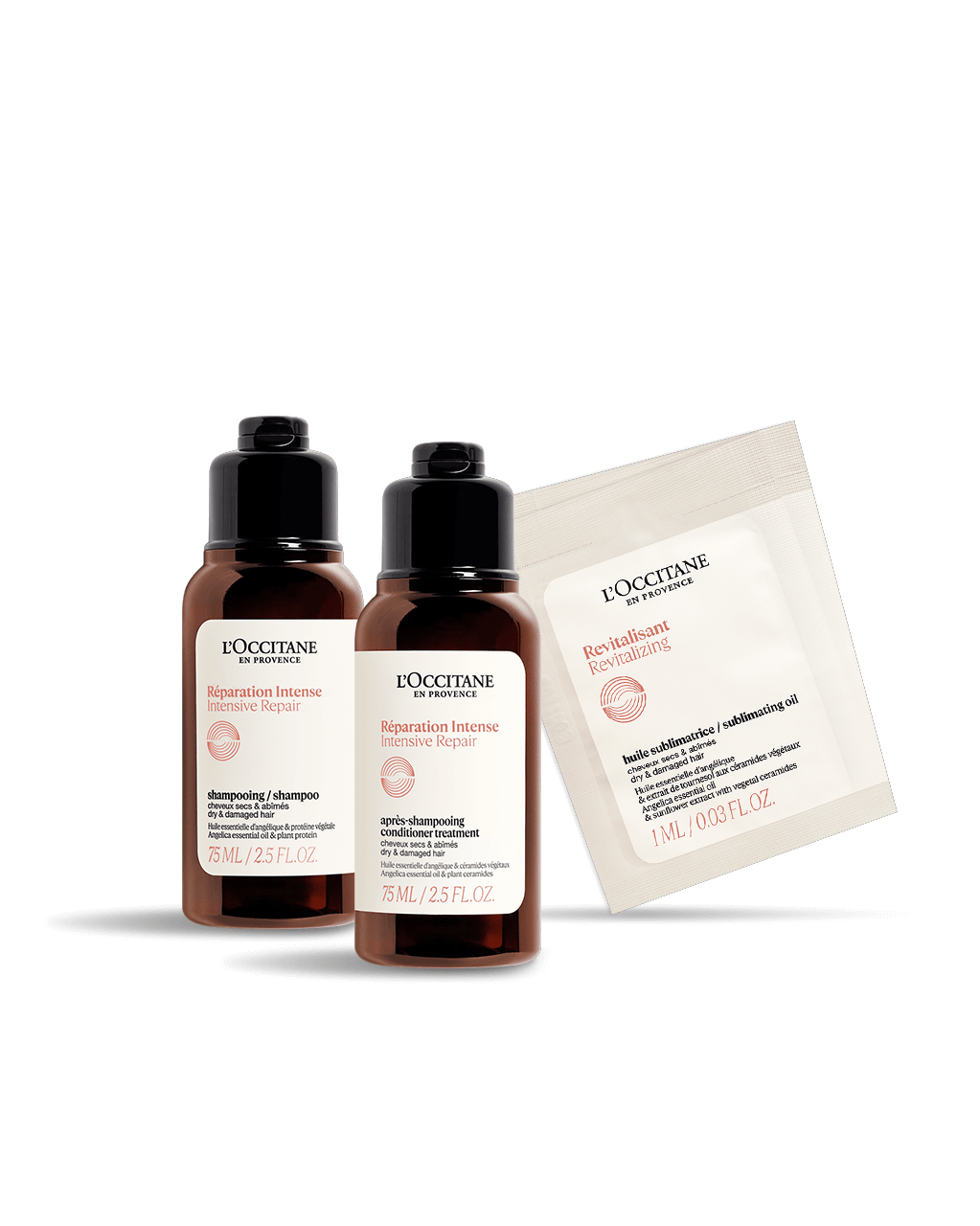 ロクシタン【新品未使用品】ヘアケアセット+サンプル付き(週末限定お