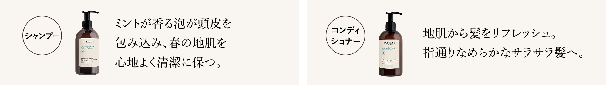 シャンプー コンディショナー