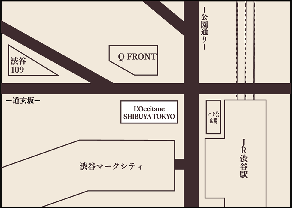 ロクシタン50の秘密 MAP