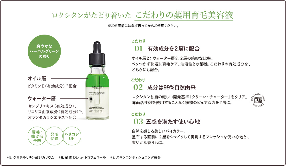 ロクシタンがたどり着いたこだわりの2層構造