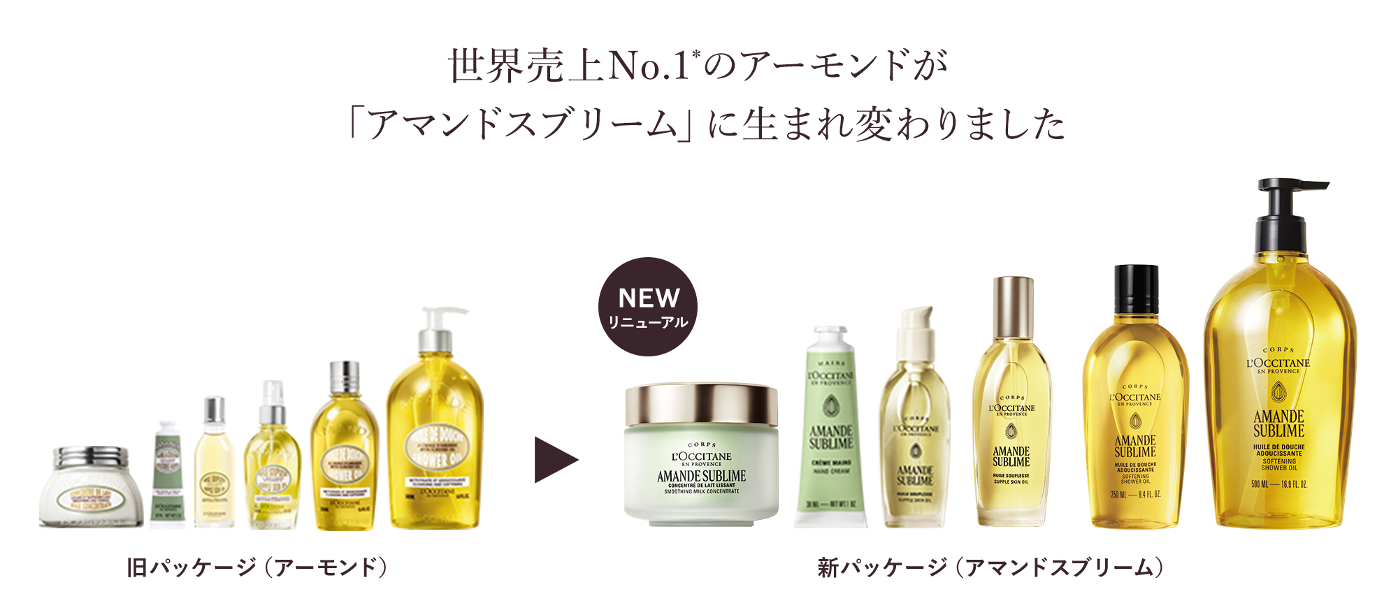 世界的ベストセラーのアーモンドが「アマンドスブリーム」に生まれ変わりました