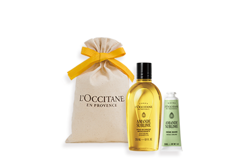 L'OCCITANE アーモンドシャワーオイルとミルクコンセントレートセット アマンドスブリーム｜ロクシタン公式通販