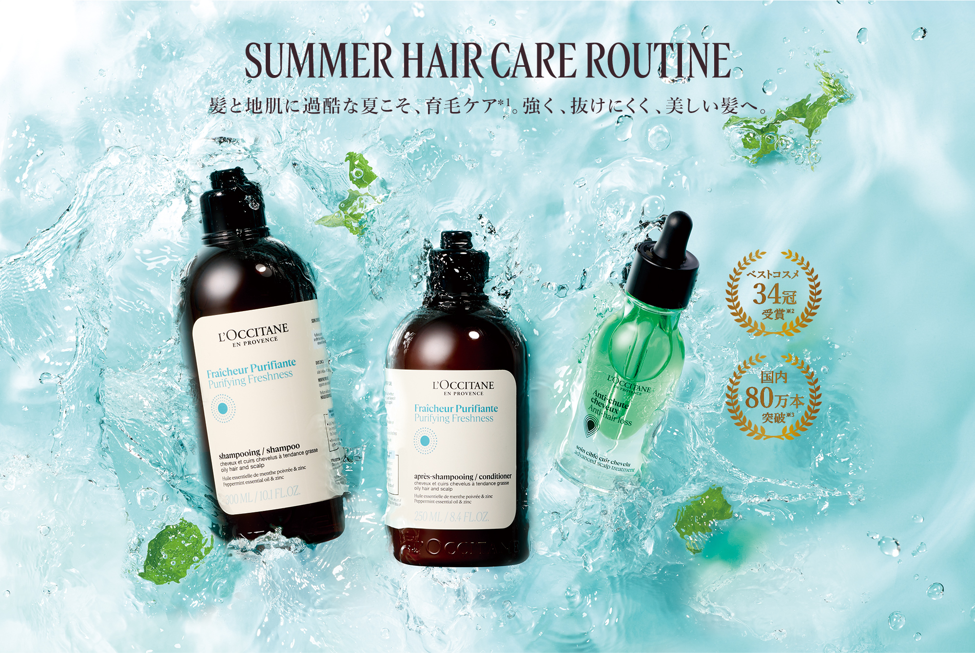 SUMMER HAIR CARE ROUTINE