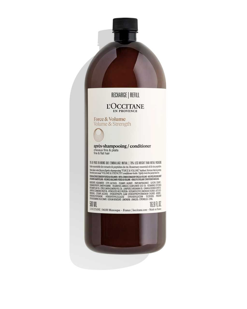 ボリューム＆ストレングス コンディショナー（レフィル） 500mL