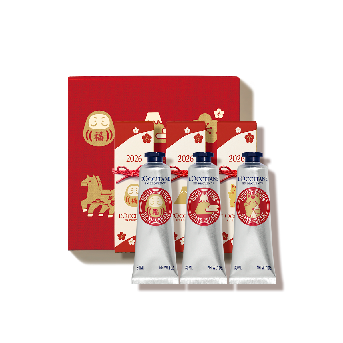 2026 NewYear ハンドクリームトリオ｜数量限定キット