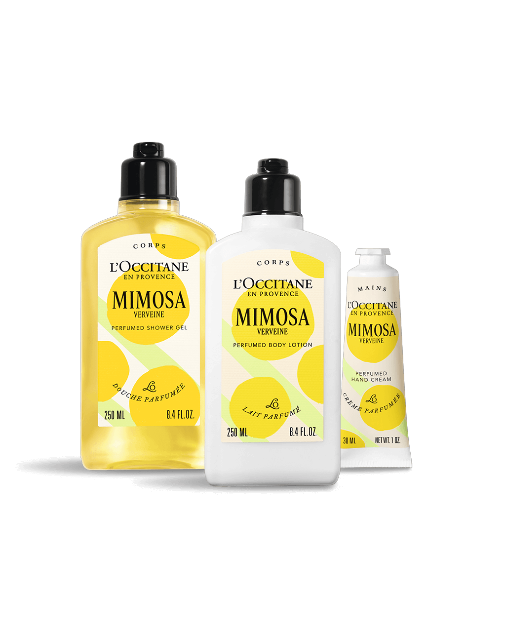 ミモザ トリオ｜数量限定キット｜ボディケア｜ロクシタン公式通販