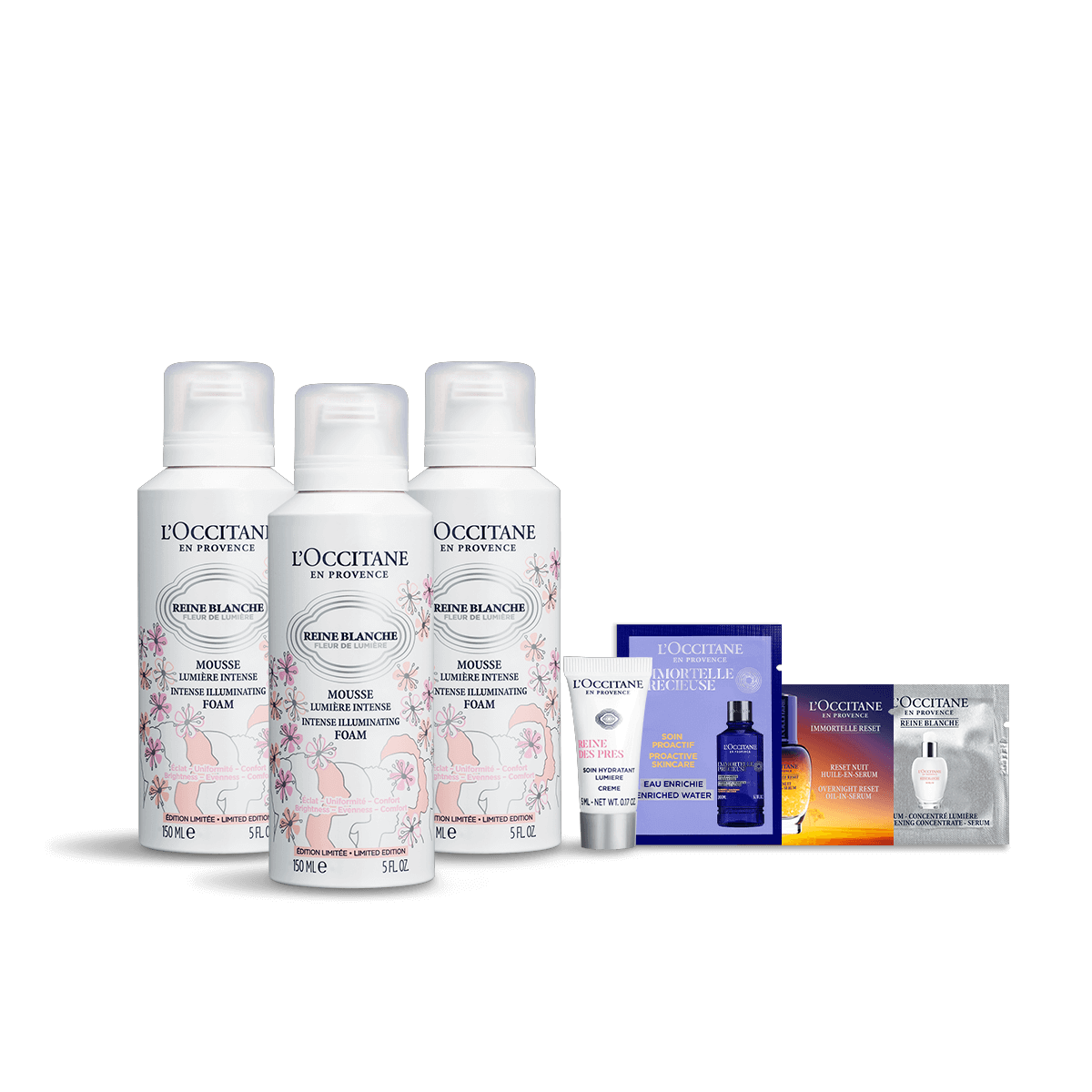 旧処方】レーヌブランシュ イルミネイティングクレンジングフォーム 3