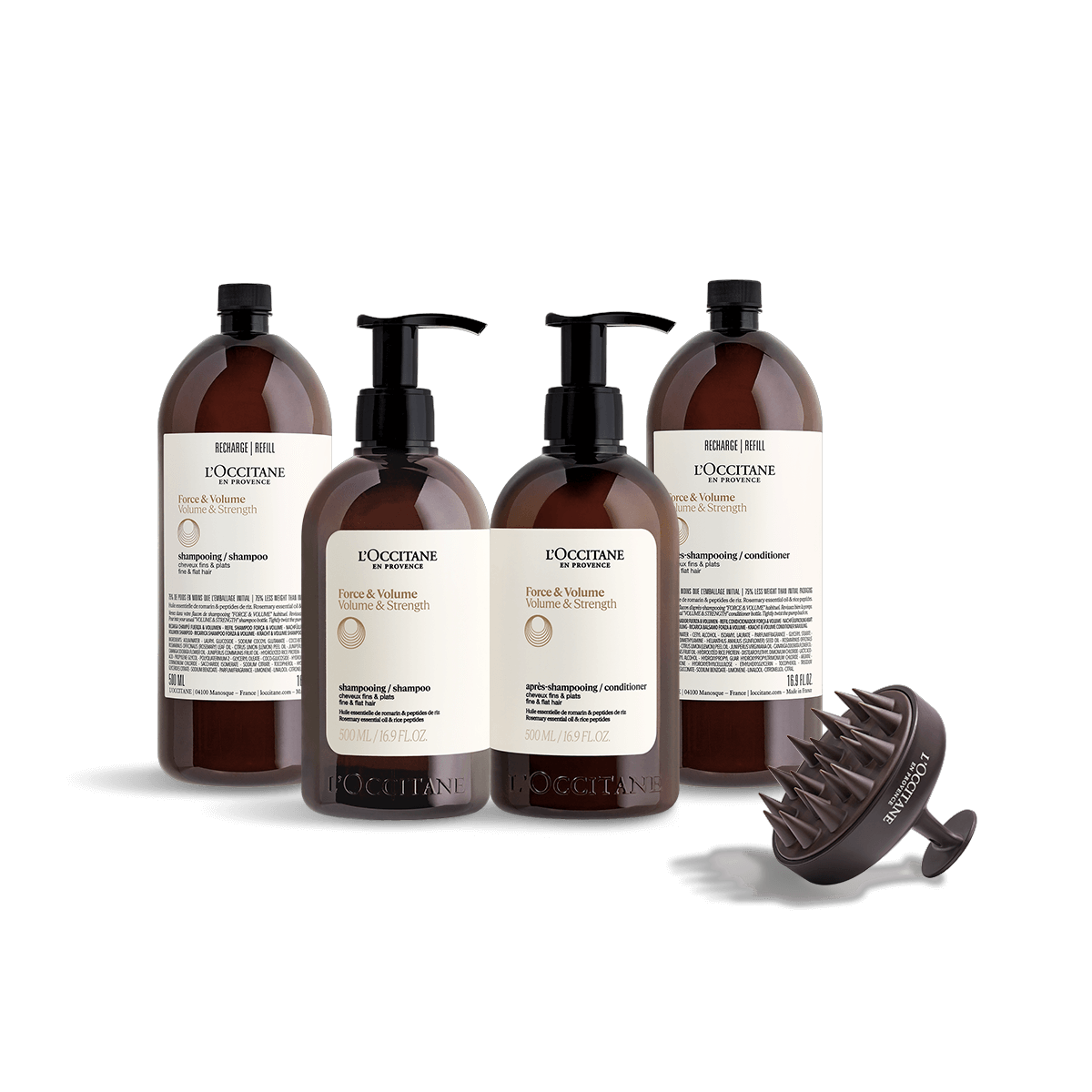 新品未使用 ボリューム＆ストレングス バリュアブル　4つ【数量限定品】ロクシタン ホリデー ボリューム＆ストレングス バリュアブル｜数量限定