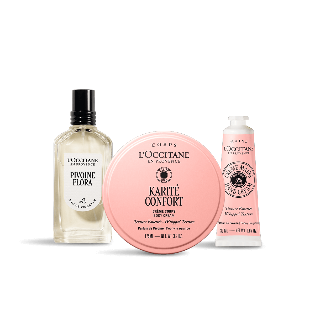 ピオニー スノーシア コンプリート｜数量限定キット｜ボディケア