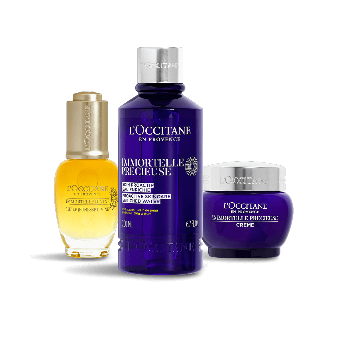 【新品・未開封】ロクシタン イモーテル プレシューズ 化粧水 4本セット イモーテル プレシューズエッセンシャルフェイスウォーター