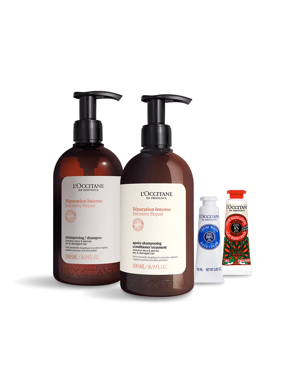 ロクシタン シャンプー トリートメント ドライシャンプー ポーチ付き