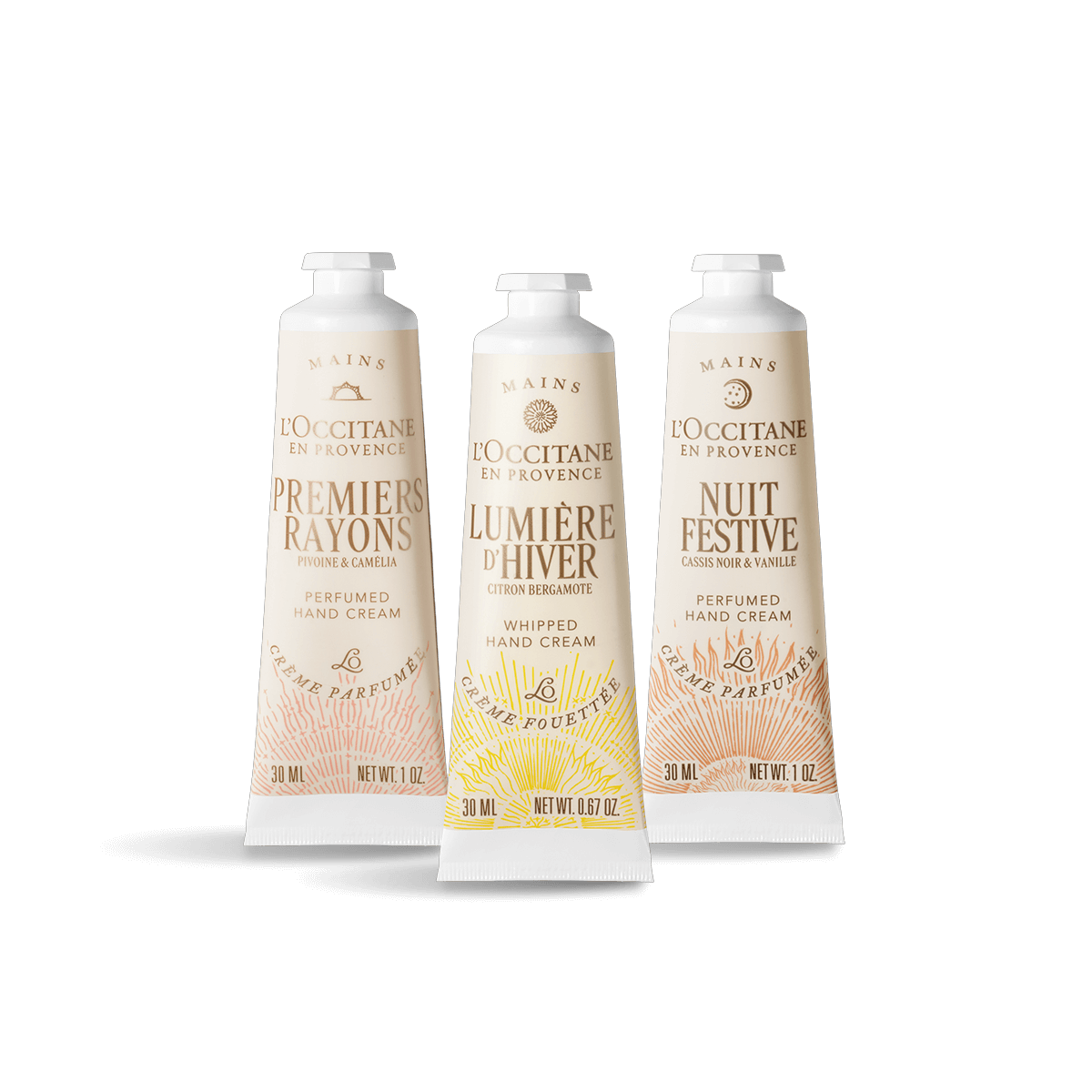 ホリデーライツ ハンドクリームトリオ｜数量限定キット｜ハンドケア
