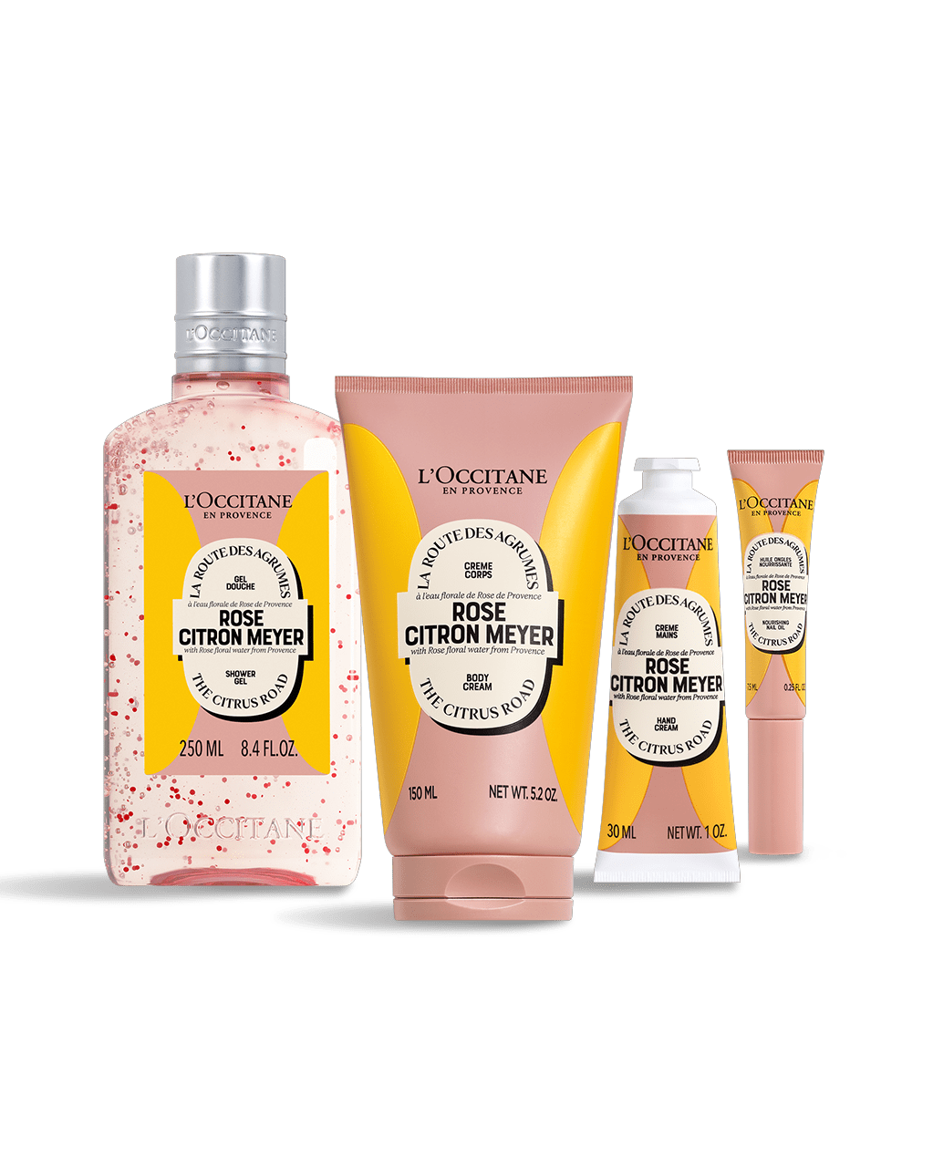 みーちゃんL’occitane ローズシトロンメイヤーセット ローズシトロンメイヤー コンプリート｜Last Chance｜ロクシタン公式通販